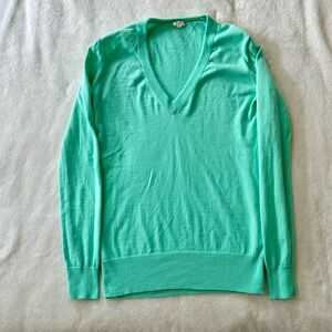 Jcrew Vneck Sweater - XS/ Teal